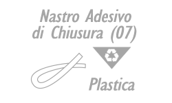 Nastro adesivo di chiusura