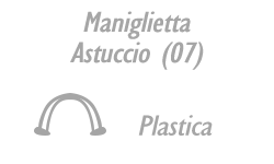 Maniglietta Astuccio Plastica 07