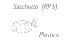 Sacchetto Torta Plastica PP5