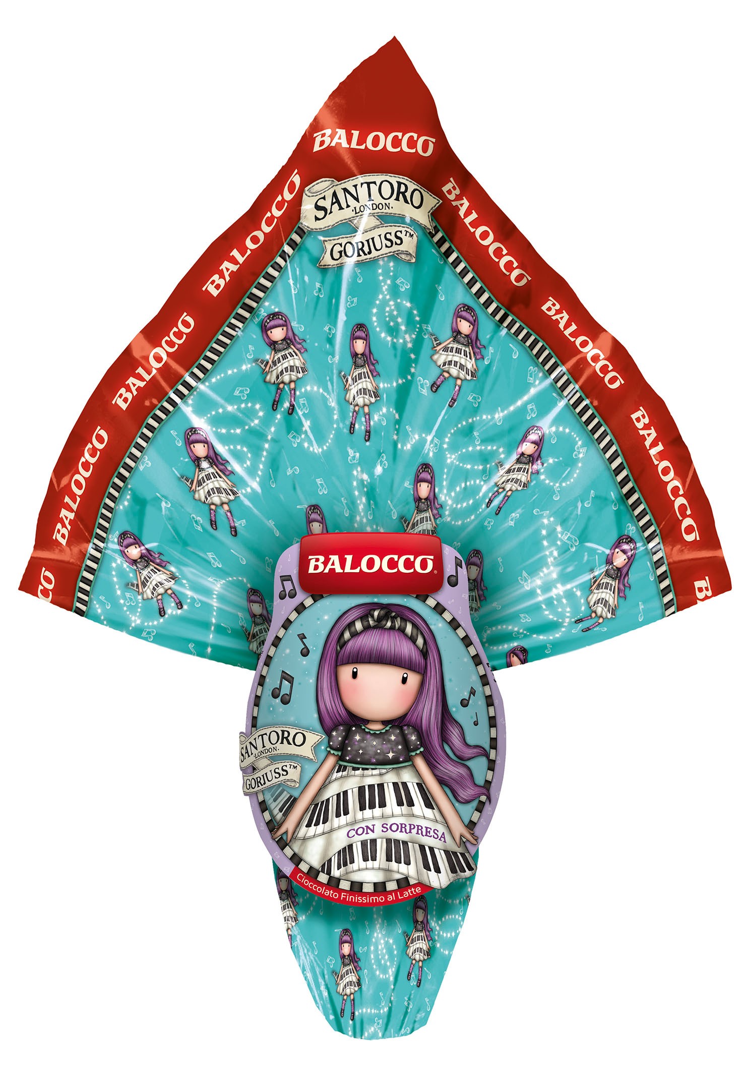 Santoro Gorjuss Uova di Cioccolato Balocco