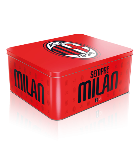 preview Colomba with chocolate chips in A.C. Milan tin