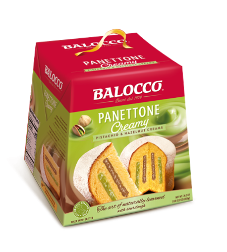 preview Panettone Creamy Pistachio and Hazelnut