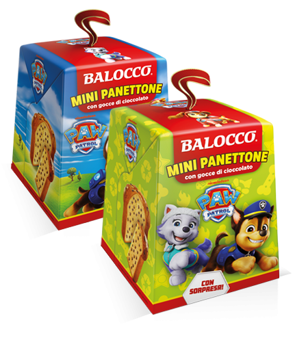 preview Mini Panettone Gocce di cioccolato Paw Patrol