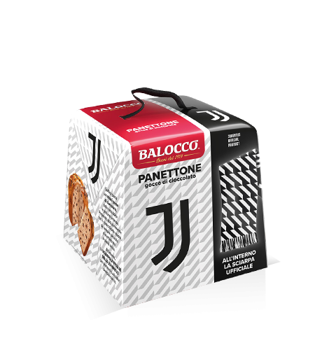 preview Panettone con gocce di cioccolato Juve